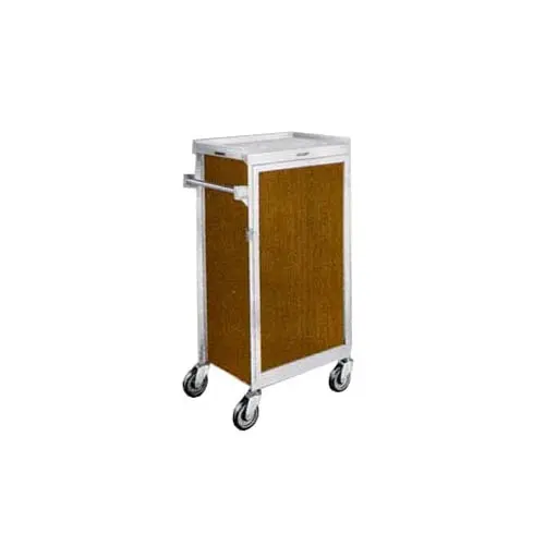 Lakeside 654 17-1/4"x25-1/8"x46-7/8" Tray Delivery Cart