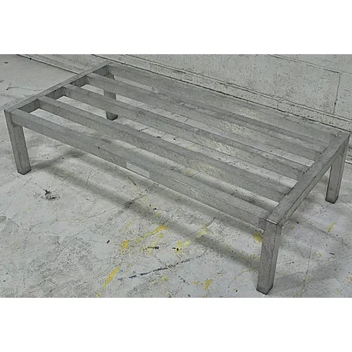 Used 24" x 48" x 12" Economy Aluminum Dunnage Rack