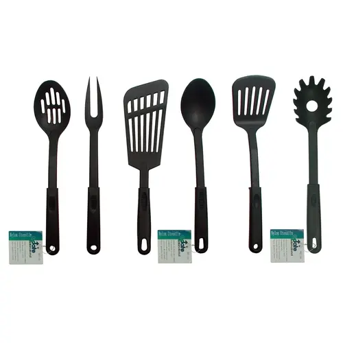 Update International NKU-02 Heat Resistant Nylon Slotted Spoons 