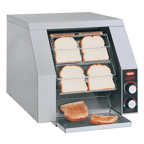 Hatco TRH-60-208-QS Toast-Rite Conveyor Toaster 600 Slices/ Hr Stainless 208v