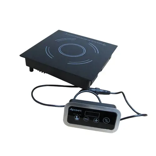 Adcraft IND-DR120V Drop-In Remote Control Electric Induction Hot Plate