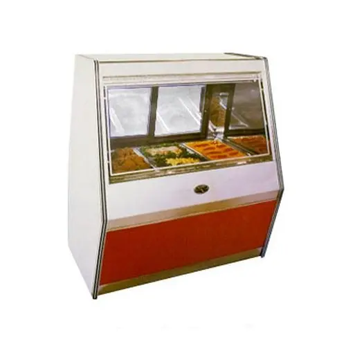 Marc Refrigeration MCH-4 48" Angled Glass Electric Hot Food Display Case