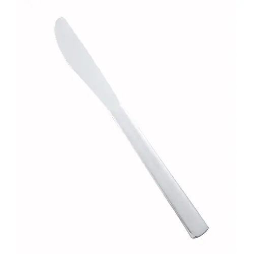 Winco 0002-08 Windsor Medium Weight Dinner Knife - 1 Doz