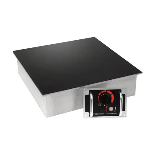 CookTek 601001 Heritage 1500 Watt Drop-in Induction Range w/ Glass Top