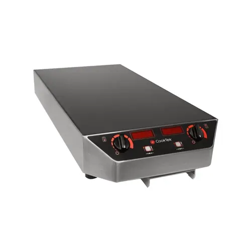CookTek HTF-9500-FB25-1 Apogee 5000 Watt Countertop Dual Burner Induction Range