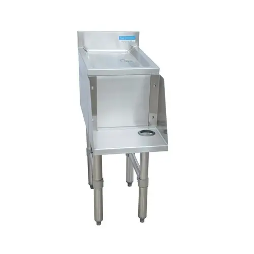 BK Resources UB4-18-BDMX12 12"W x 18"D Stainless Steel Mixing Station w/ Blender Shelf