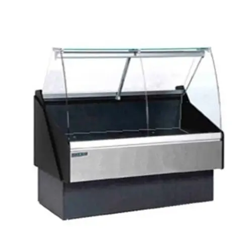 HydraKool KFM-CG-40-R 41" Curved Glass Remote Fresh Meats/Deli Case