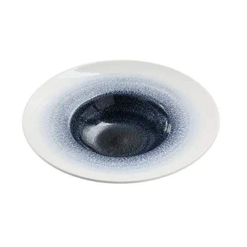 Yanco China UN-509 Universe China 7 oz. 9.5" dia. Soup Plate - 2 Doz