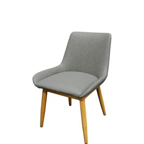 Oak Street Manufacturing CM-10501-NT-** Amata Indoor Bucket Seat Side Chair w/ Upholstery 