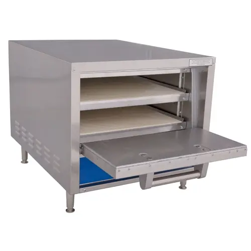 Bakers Pride P18S Countertop Hearth Bake Double Deck Pizza / Pretzel Oven