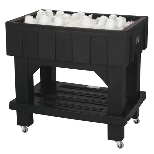 Iowa Rotocast Plastics TEXAS ICER JR Portable Beverage Tub Carrier 24x36x36 Texas Icer Jr