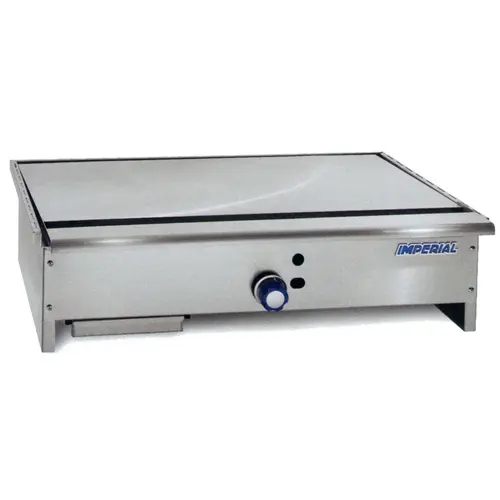 Imperial ITY-60 60in Stainless Natural Gas Teppan-Yaki Griddle w/ 1 Burner