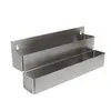 BK Resources 48in Stainless Steel Keyhole Mount Double Speed Rail - BKUBSR-2-48 