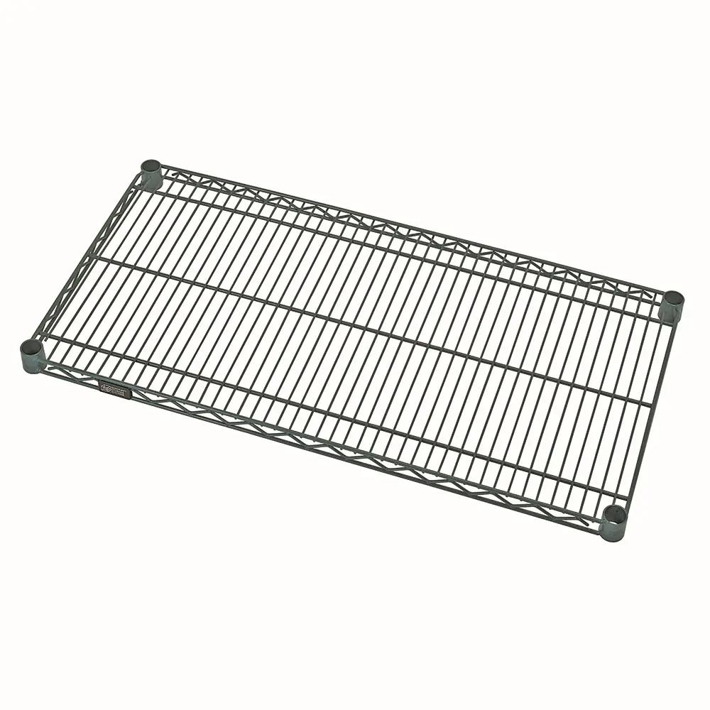 Quantum Food Service 1836P 36x18 Green Epoxy Wire Shelf