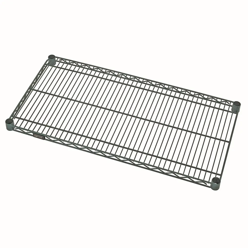 Quantum Food Service 2448P 48x24 Green Epoxy Wire Shelf