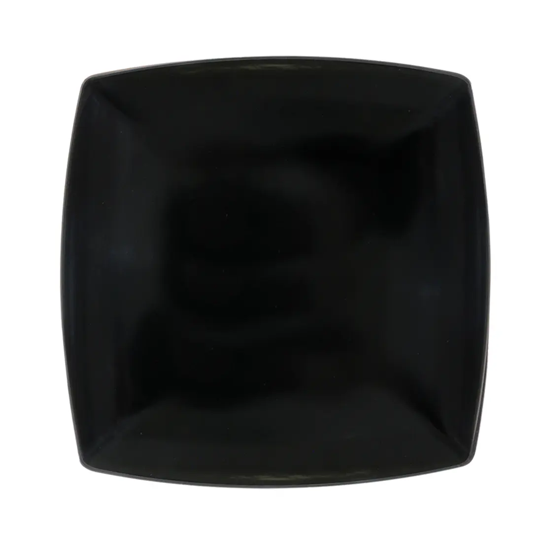 Thunder Group 29009BK 9" x 9" Classic Melamine Square Plate - Black - 1 Doz - Picture 1 of 1