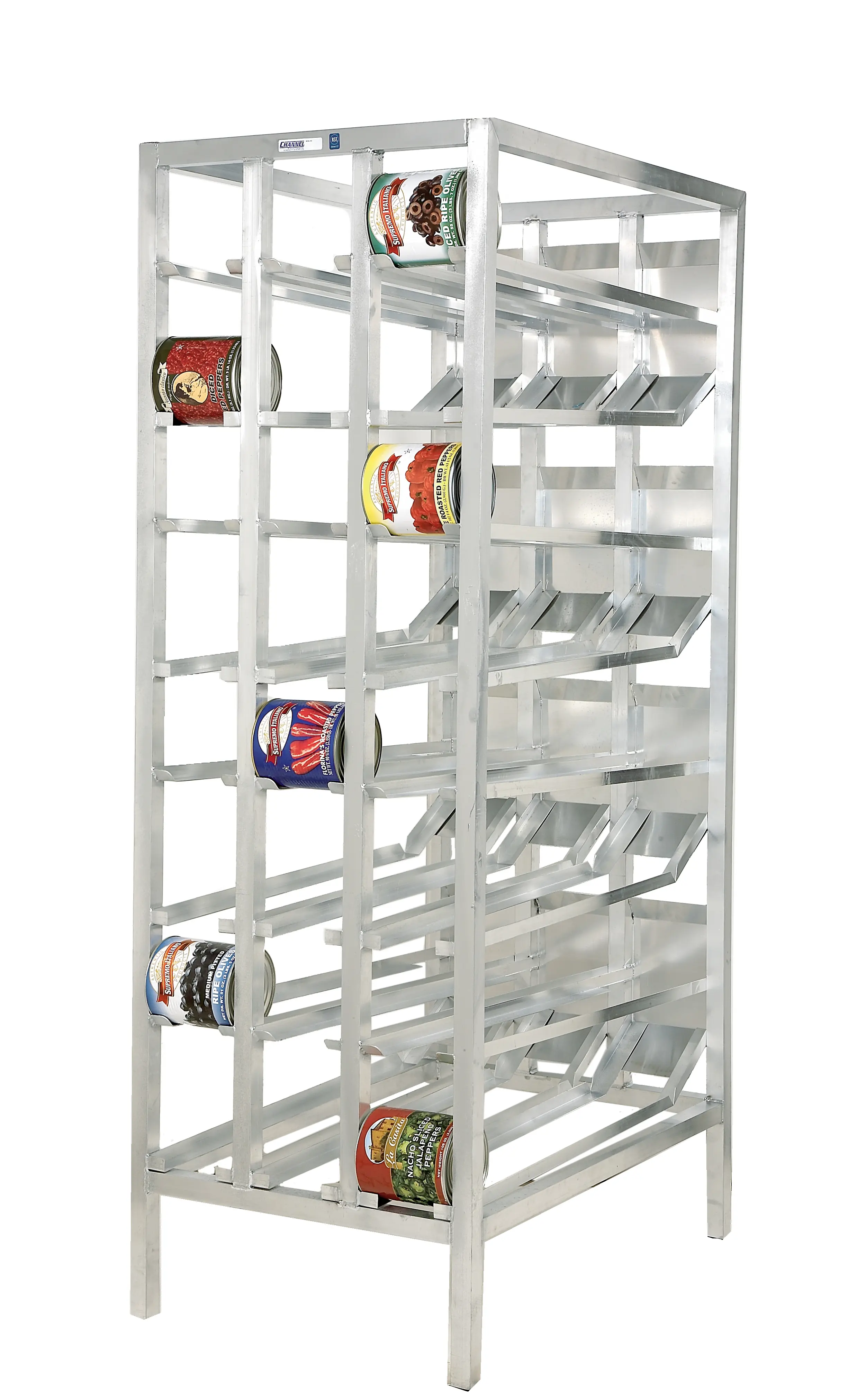 Chemical Can Storage Rack Channel Manufacturing CSR-156 33.25