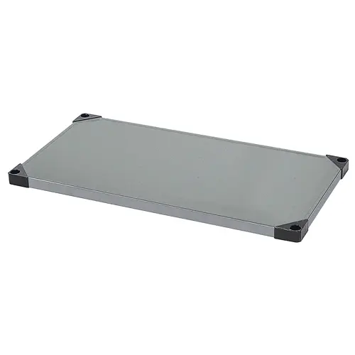 Quantum Food Service 1824SS 24x18 304 Stainless Steel Solid Shelf - Picture 1 of 1