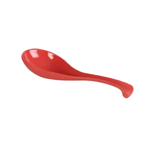 Thunder Group 7000R 1 oz Orange Melamine Serving Spoon - 1 Doz