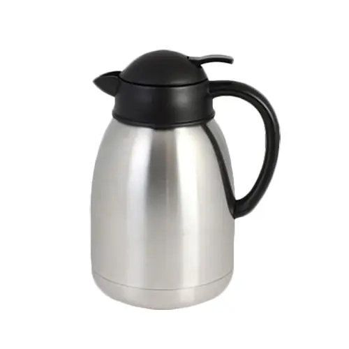 Thunder Group 64 oz Stainless Insulated Coffee Server w/ Push Button