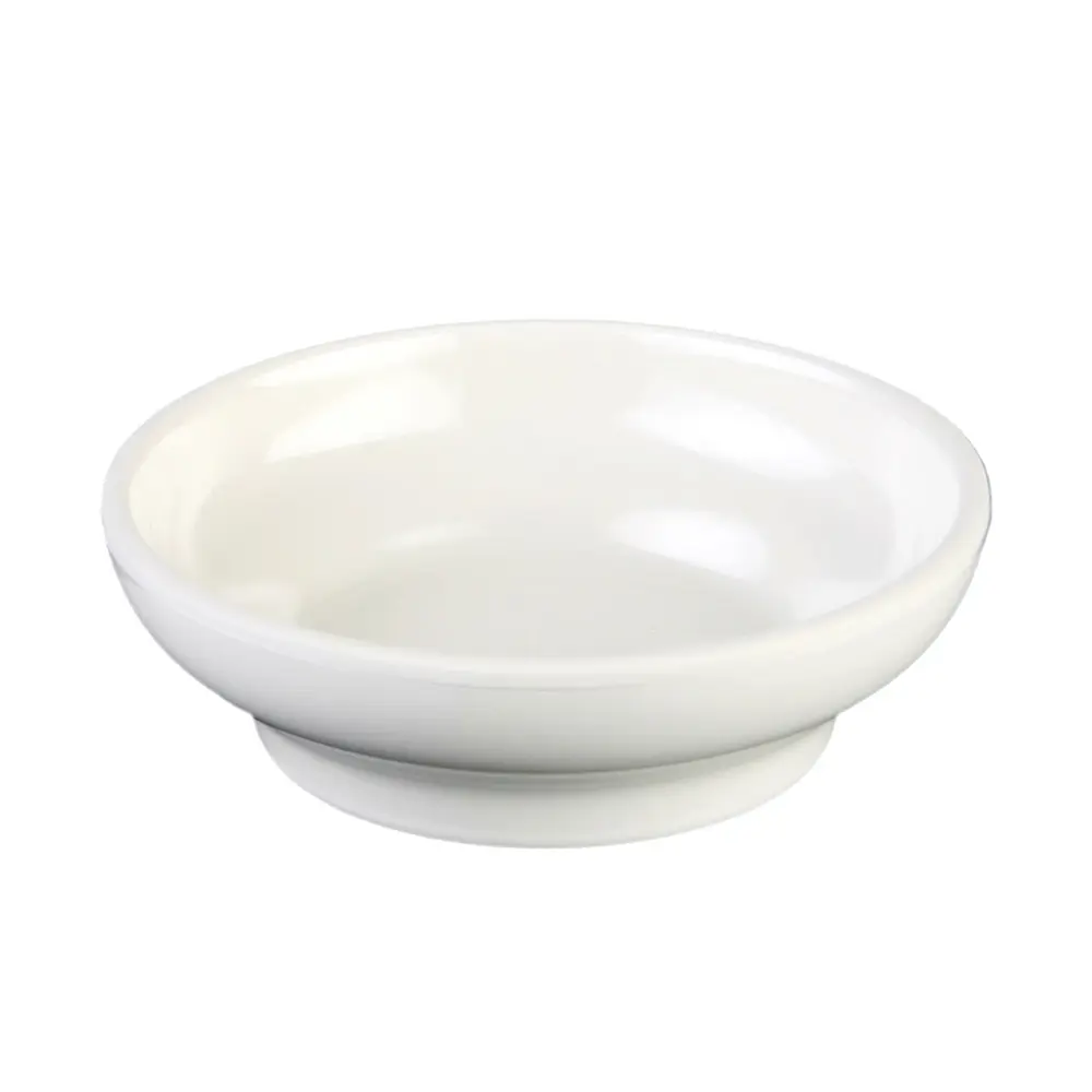 Thunder Group ML351B1 4-1/2 oz Bone Melamine Salsa Bowl - 1 Doz