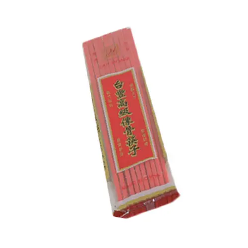Thunder Group PLCS003 Red Plastic Chopsticks - 1000 Pairs Per Case