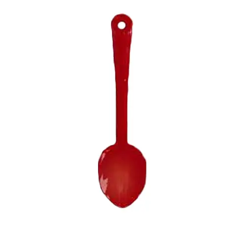 Thunder Group PLSS211RD 13" Solid Serving Spoon - Red- 1 Doz