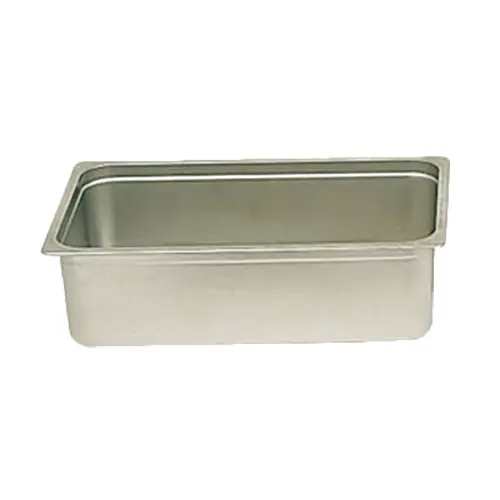 Thunder Group STPA2006 Full Size 22 Gauge Steam Table Pan - 6" Deep