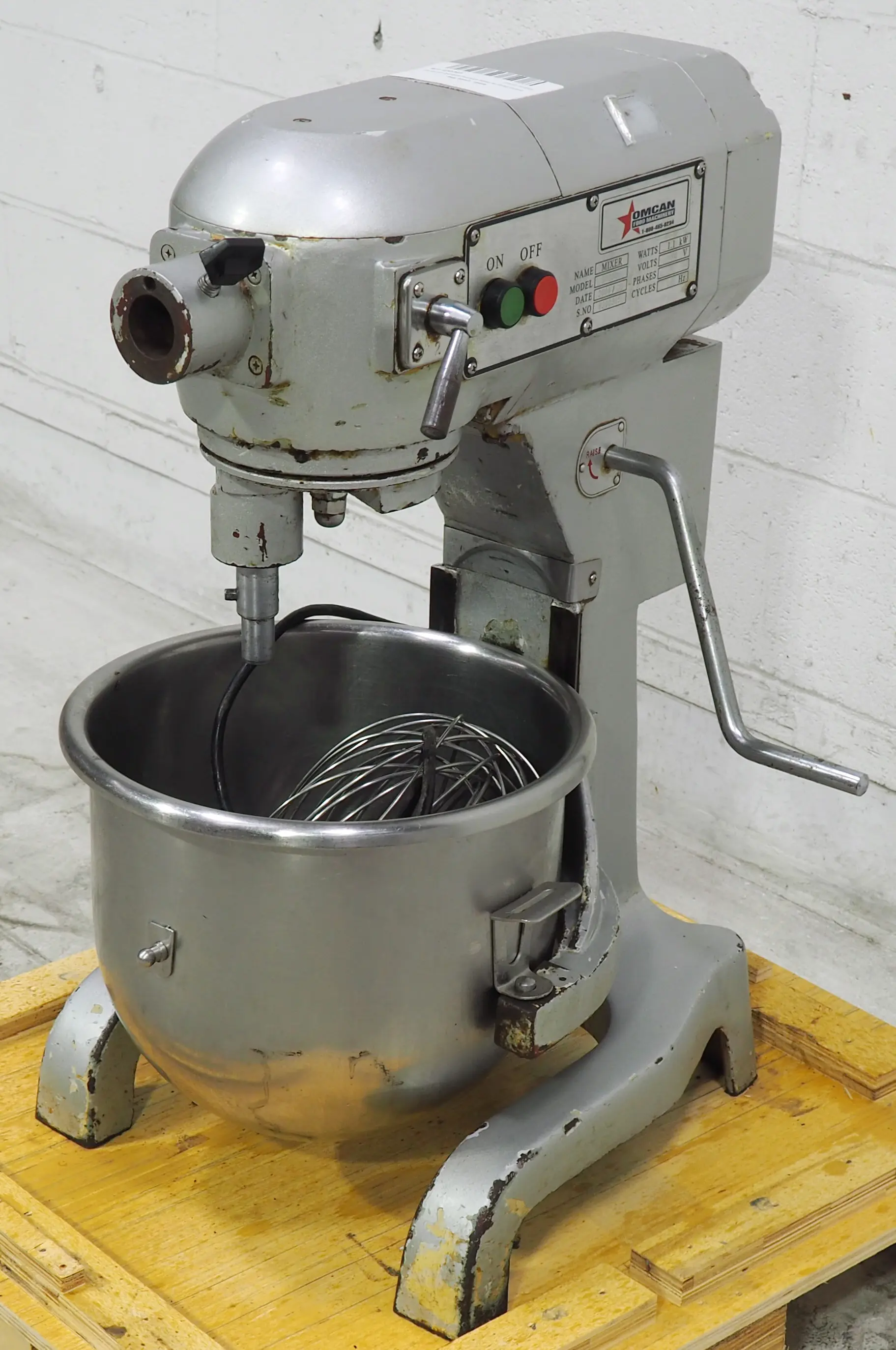 Used 20 Quart General Purpose Mixer SP200A 232363 ACityDiscount