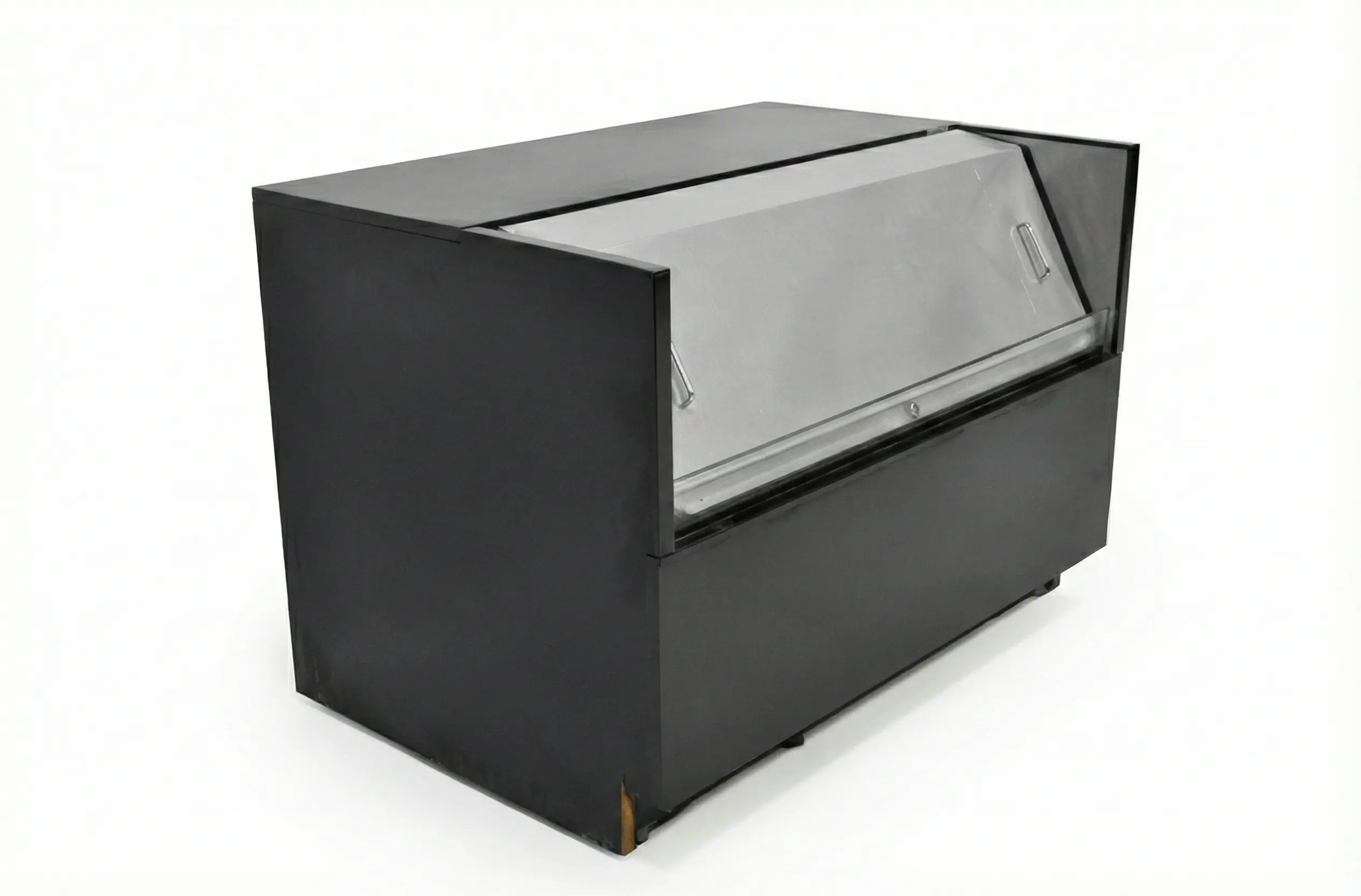 Structural Concepts Oasis CO43R 47" Black Open Air Merchandiser