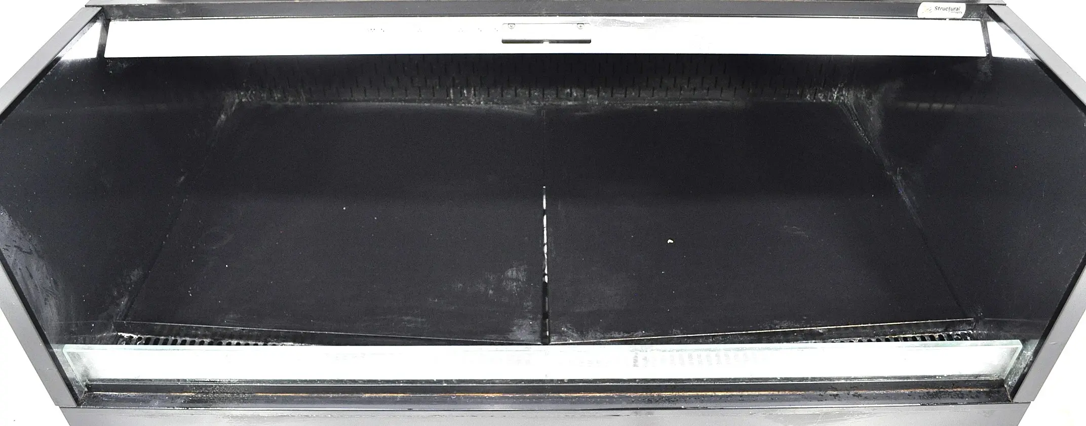Structural Concepts Oasis CO43R 47" Black Open Air Merchandiser