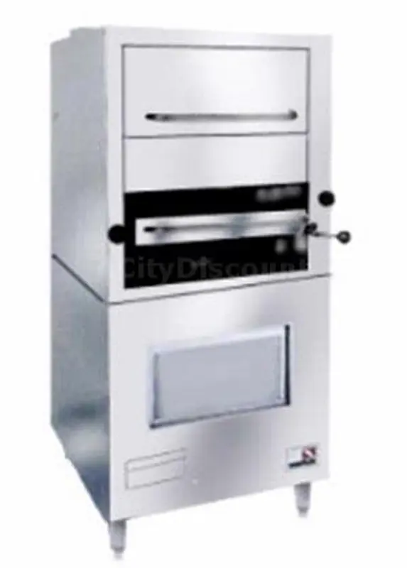 34 Upright Infrared Broiler Gas Double Deck - Southbend