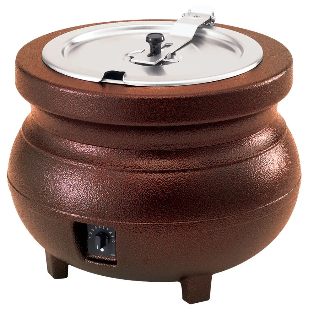 Vollrath 72166 Cayenne 11Qt Kettle Copper Cast Aluminum w/ Inset & Cover - Picture 1 of 1
