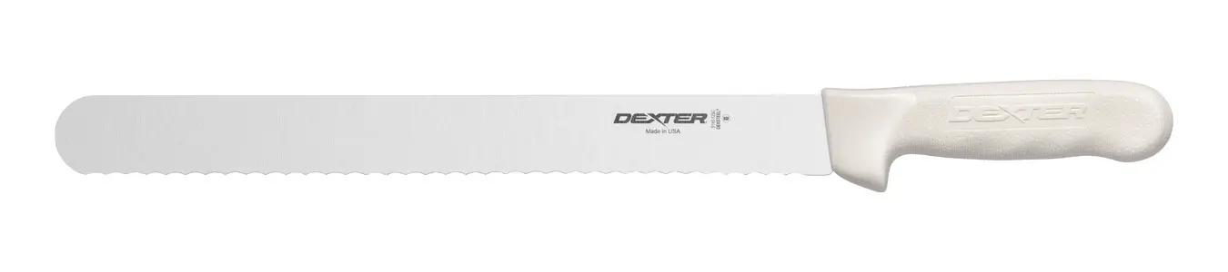 Dexter Russell S140-12SC-PCP Sani-Safe 12" Scalloped Edge Roast Slicer Knife - Picture 1 of 1
