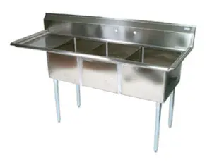 Choice 5-Compartment Satin Finish Stainless Steel Condiment Bar