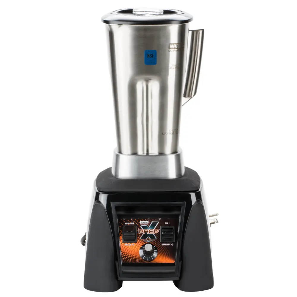 Waring Commercial Reprogrammable Hi-Power Blender with Sound Enclosure and  64 oz. Stainless-Steel Container