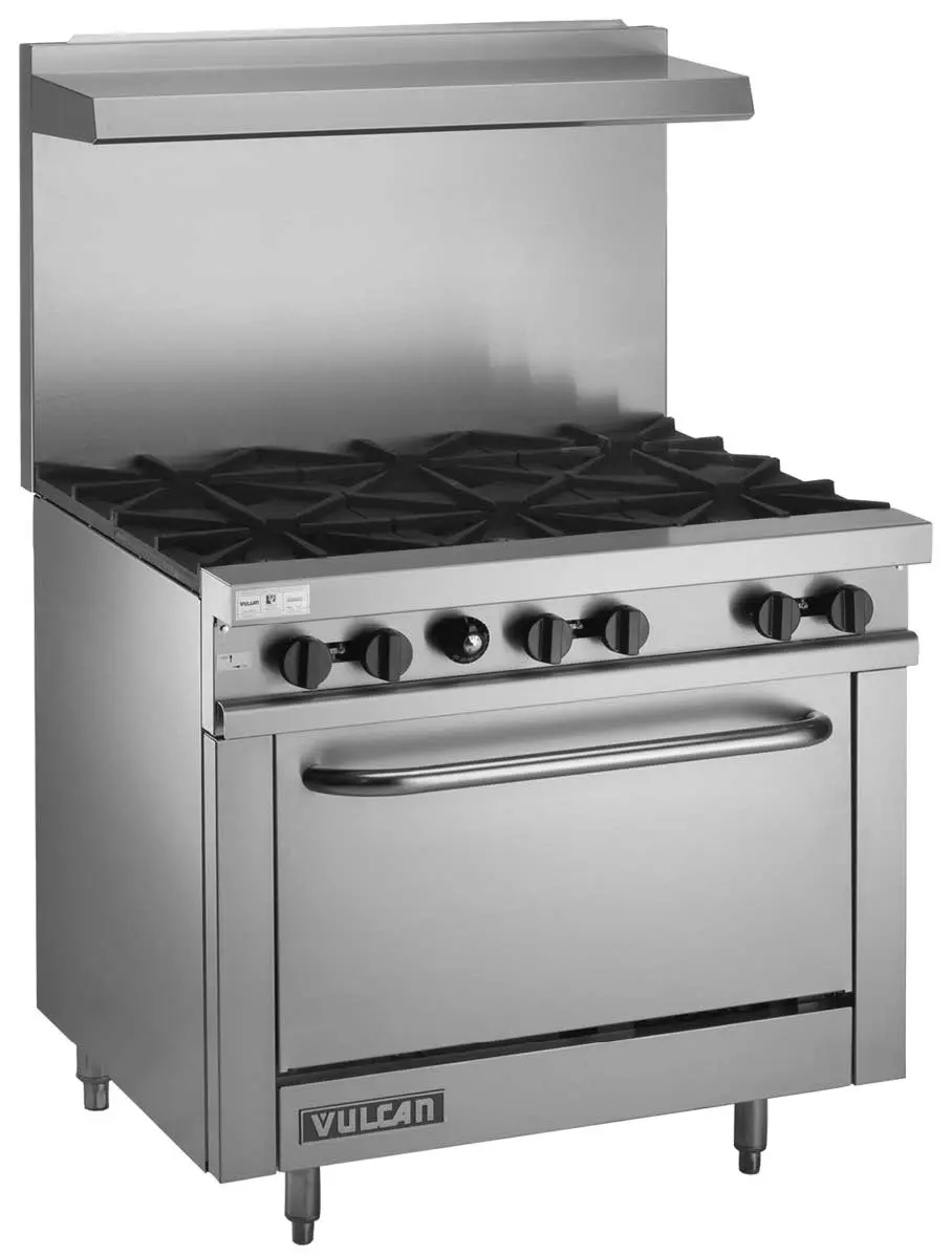 Garland X36-2G24R 36 Sunfire Range, 2 Burners, 24 Griddle