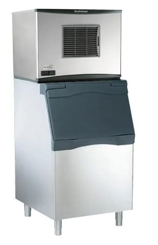 Large Ice Machine Commercial, 500 Lb with Bin: Ships Free