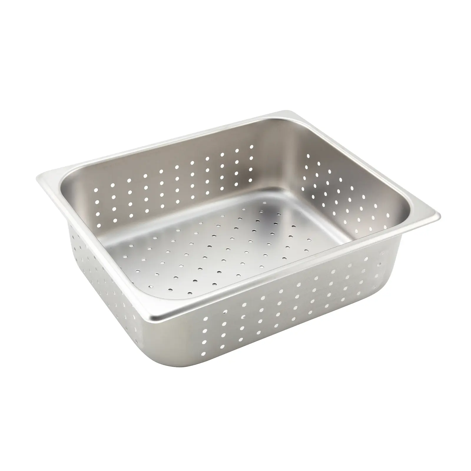 Winco SPHP4 S/s Perforated Steam Table Pan Half Size 4" Deep NSF