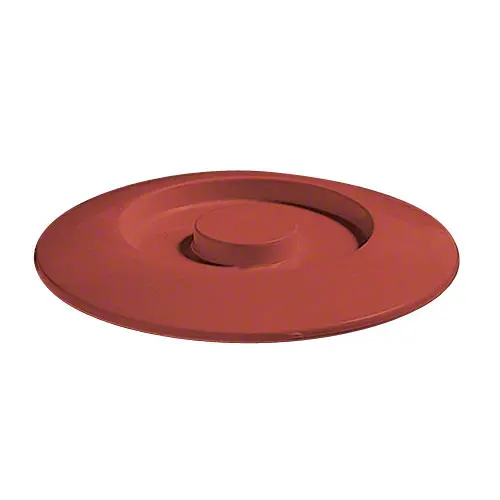 Thunder Group NS608CR 1 Dz Nustone Red Melamine Tortilla Divided Server LID ONLY