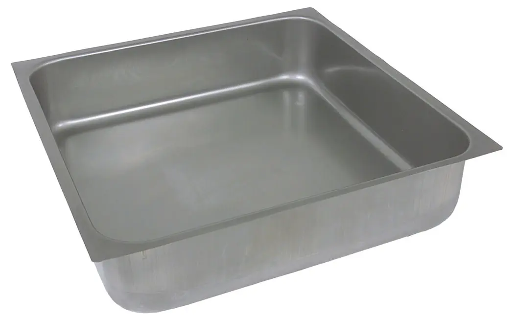 BK Resources BKDWR-2020 20″W x 20″D x 5″H 304 Stainless Steel Drawer Pan