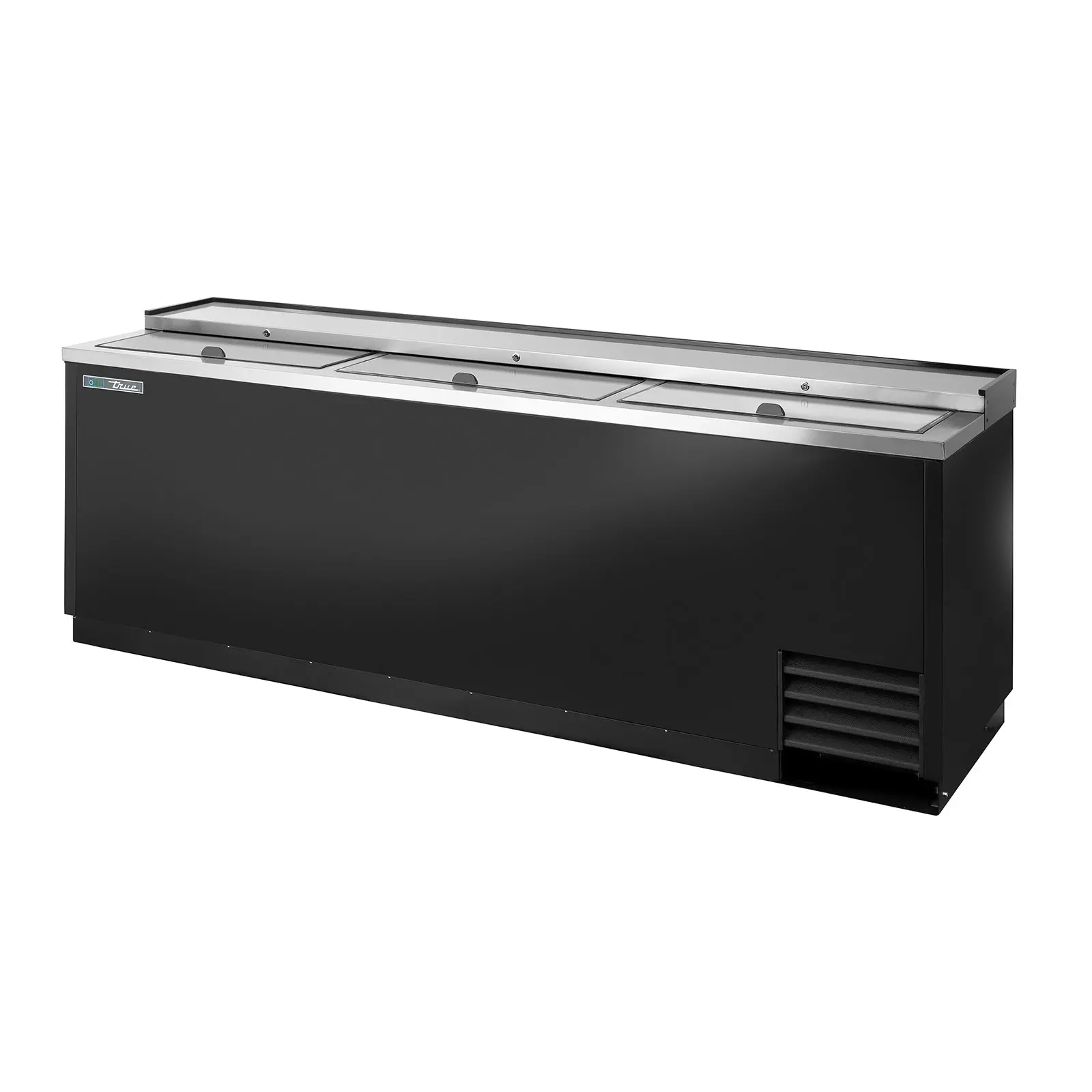 True TD-95-38-HC 95in Deep Well Horizontal Bottle & Can Bar Cooler