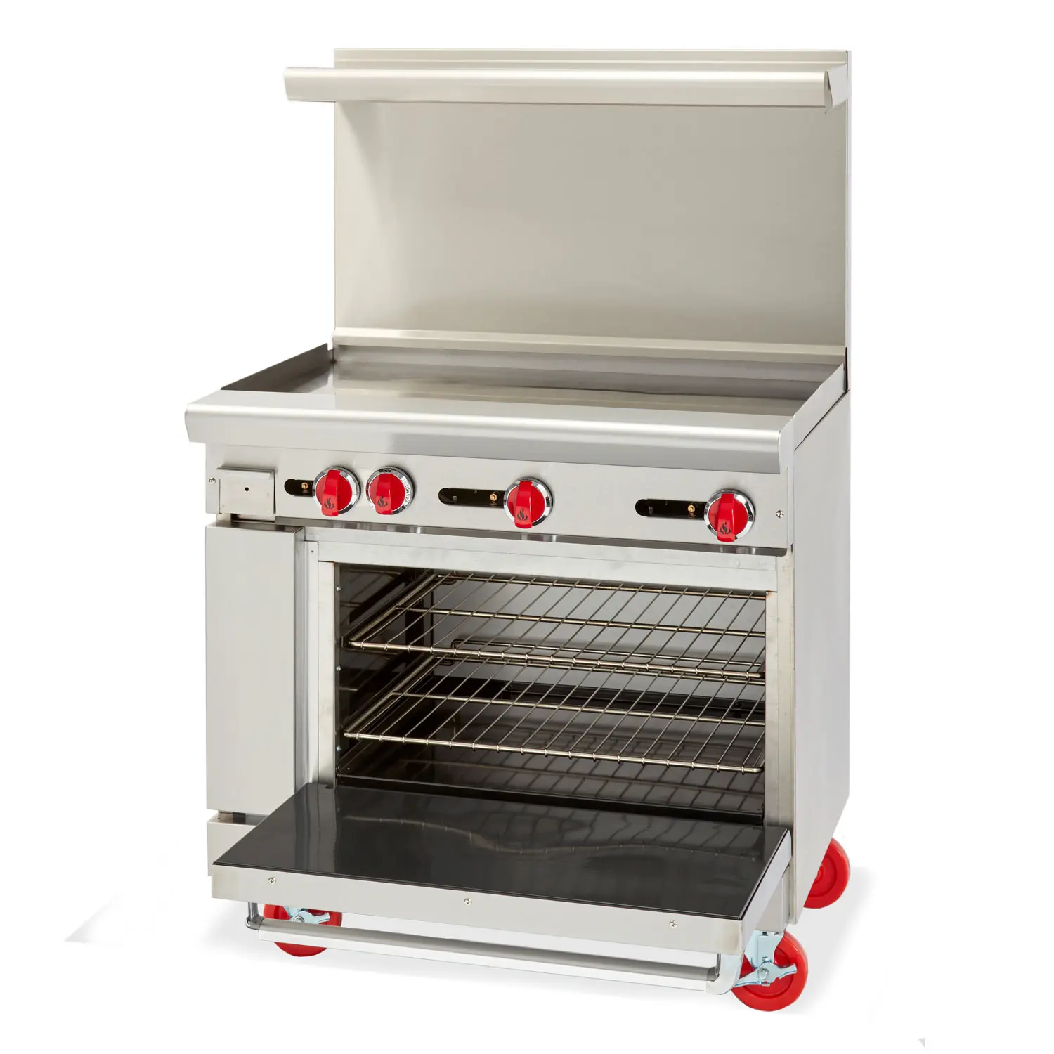 NEW 36 Oven Range Combo Griddle & 2 Burner Stove Top Commercial Kitchen NSF