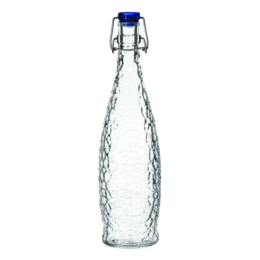 Libbey 33.8 Oz Water Bottle with Wire Bail Lid