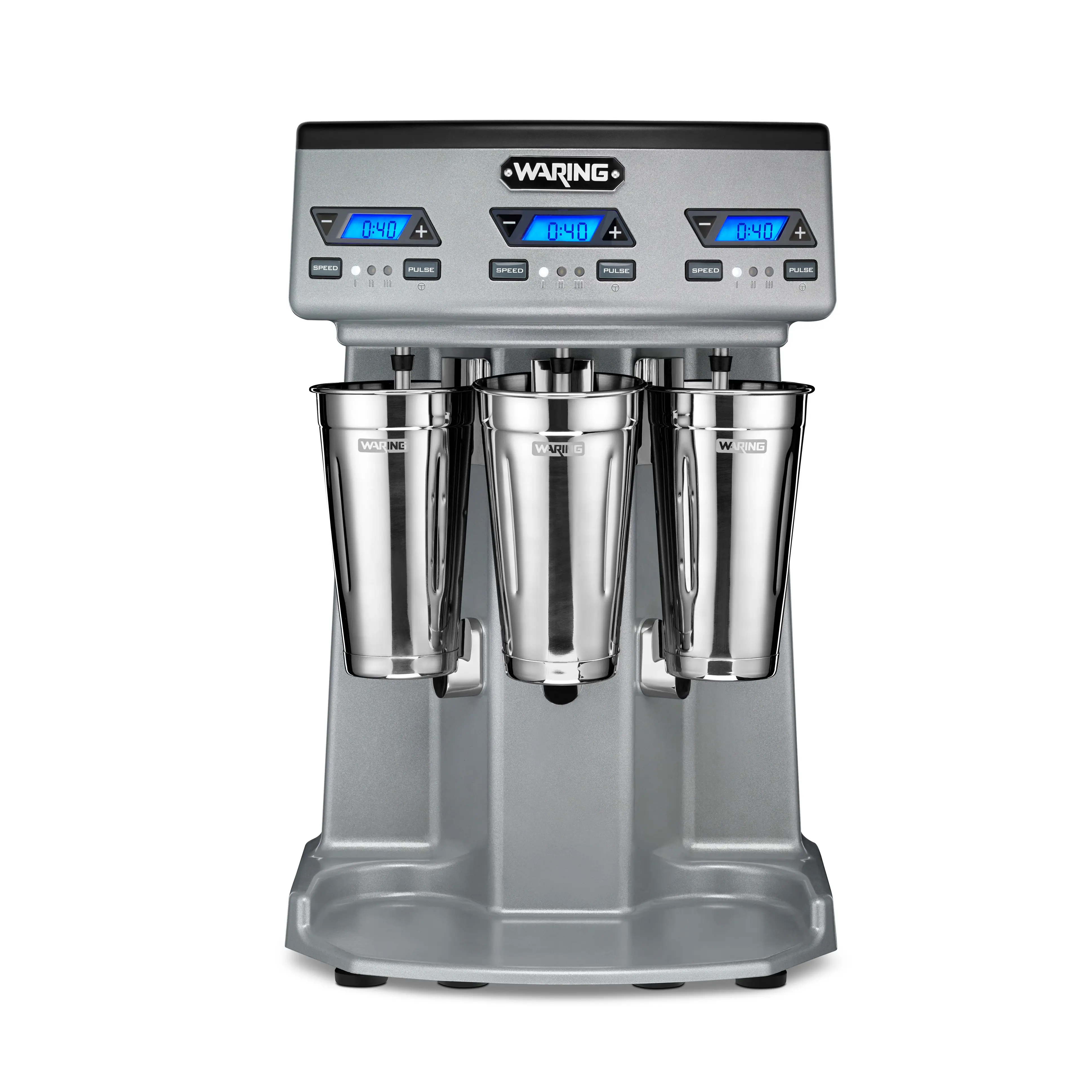 Waring WDM360 Counter Top Milkshake Mixer - 3 heads 1 HP