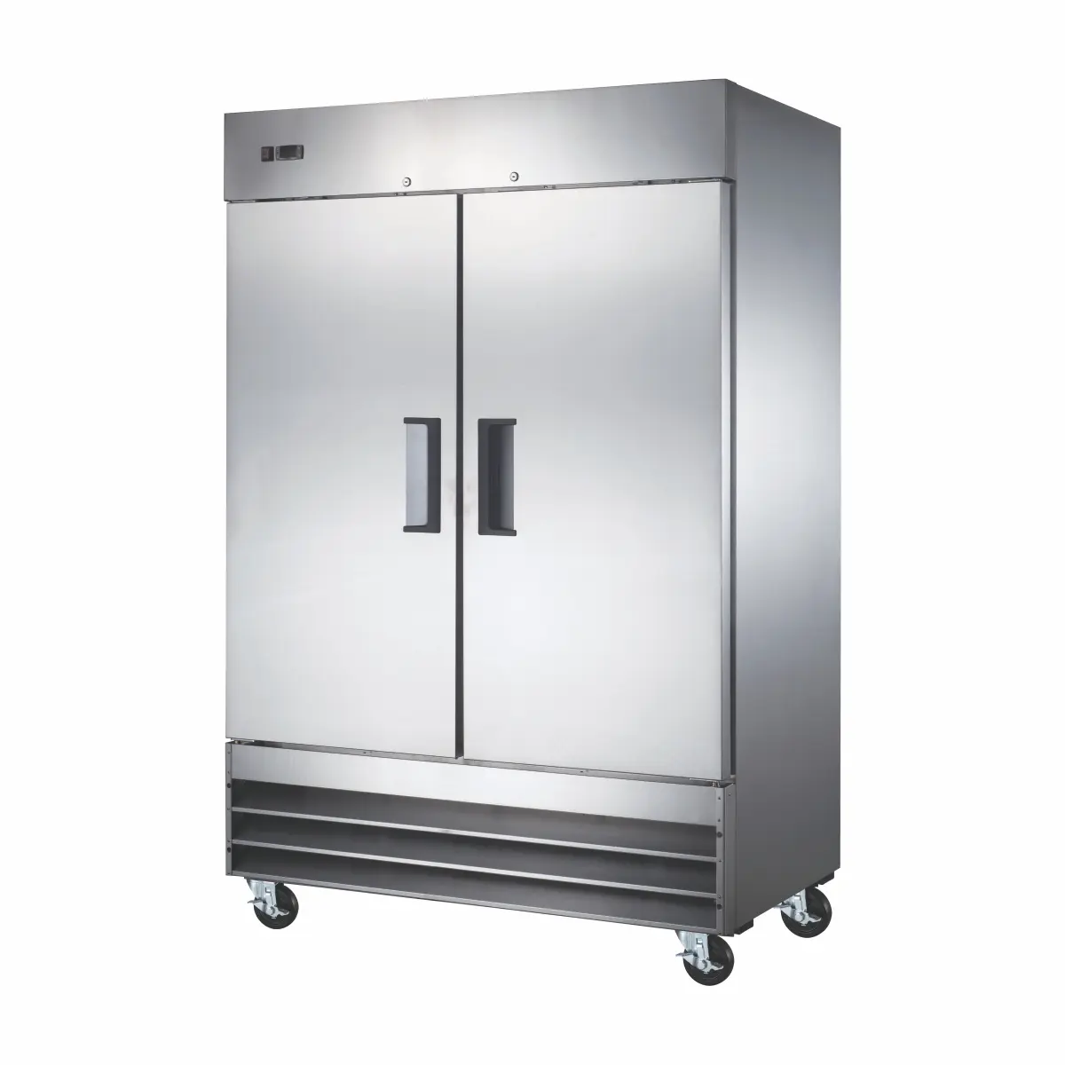 Commercial Grade Freezer | Stainless Steel | 3 Self Closing Doors | 80.875  x 32.25 x 82.5 | Digital Temperature Controller | 72 Cu. Ft. | 9