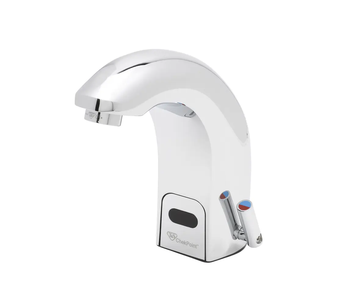 T&S Brass EC-3142 ChekPoint Single Hole Deck Mount Fixed Electronic Faucet