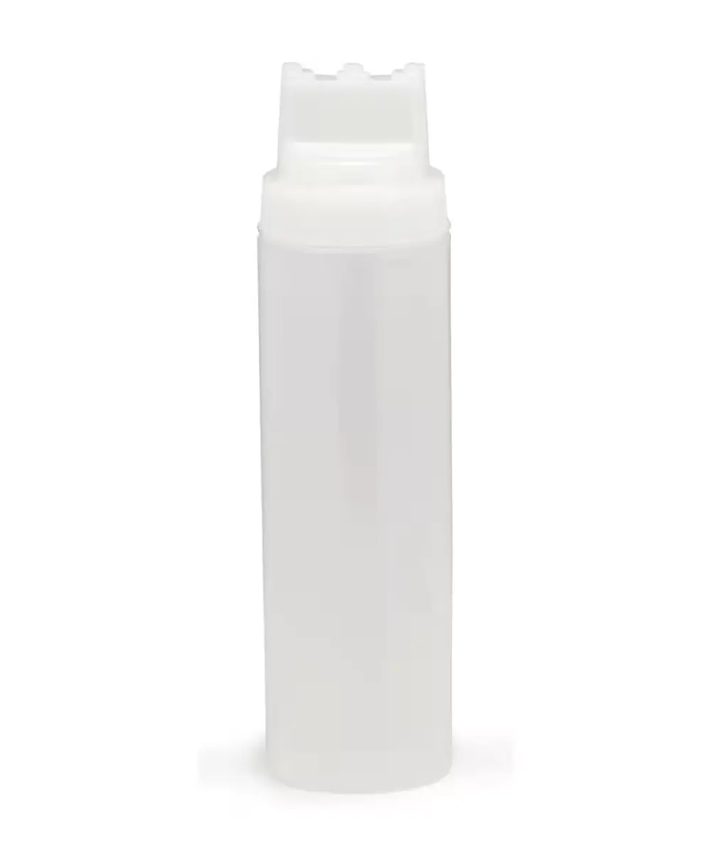 TableCraft 12463C3 SelecTop Wide Mouth Triple Tip 24 oz Squeeze Bottle