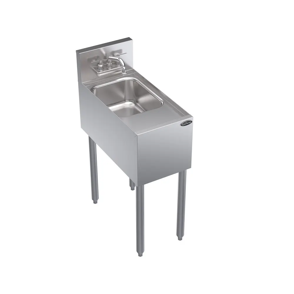 Krowne Metal KR24-1C 12″ x 24″ Royal Series Underbar Hand Sink
