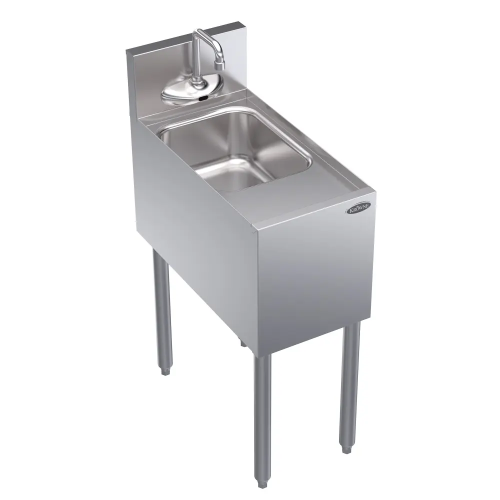 Krowne Metal 12″ x 24″ Royal Series Underbar Hand Sink Electronic Faucet